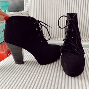 Black booties